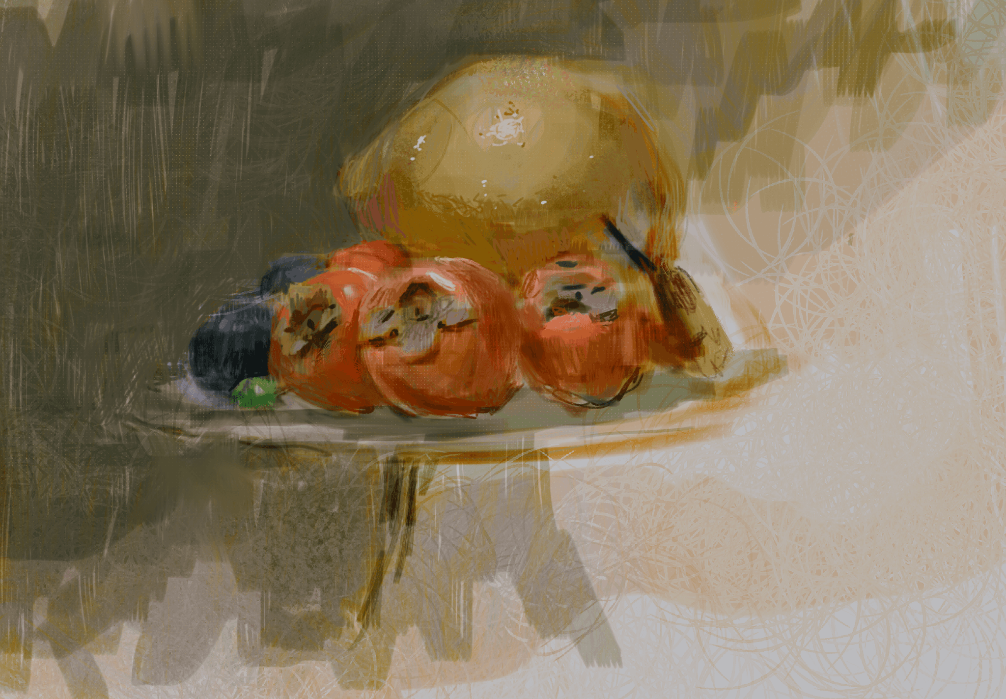 Drawing study no. 4 — 2022, by KJ Gallego