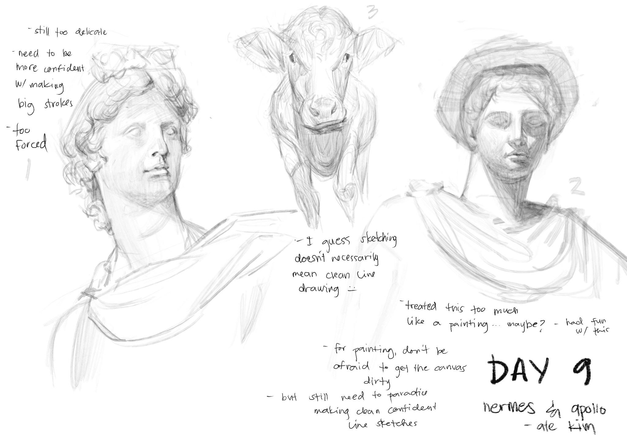Drawing study — January 2024, by KJ Gallego
