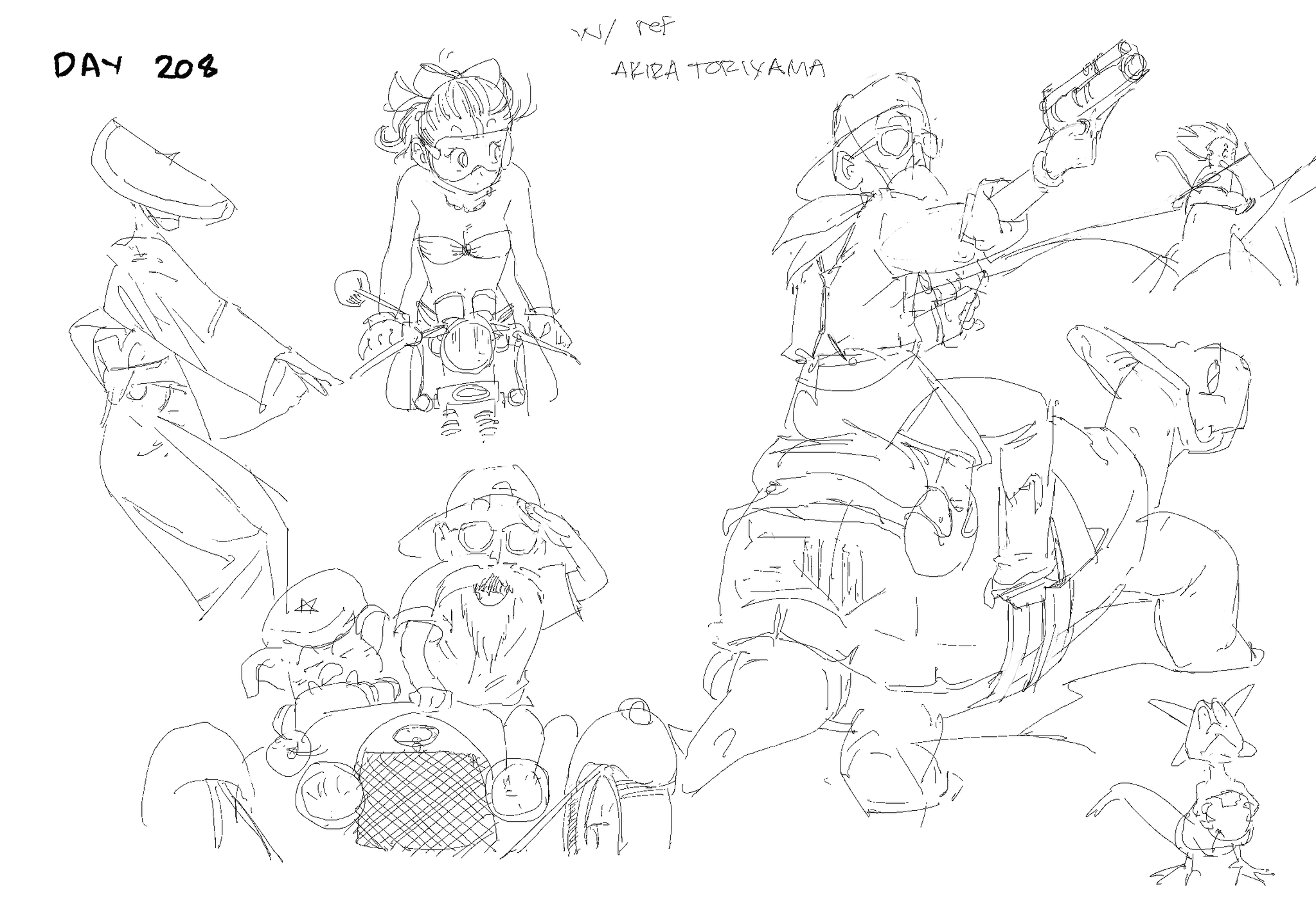 Drawing study — June 2024, by KJ Gallego