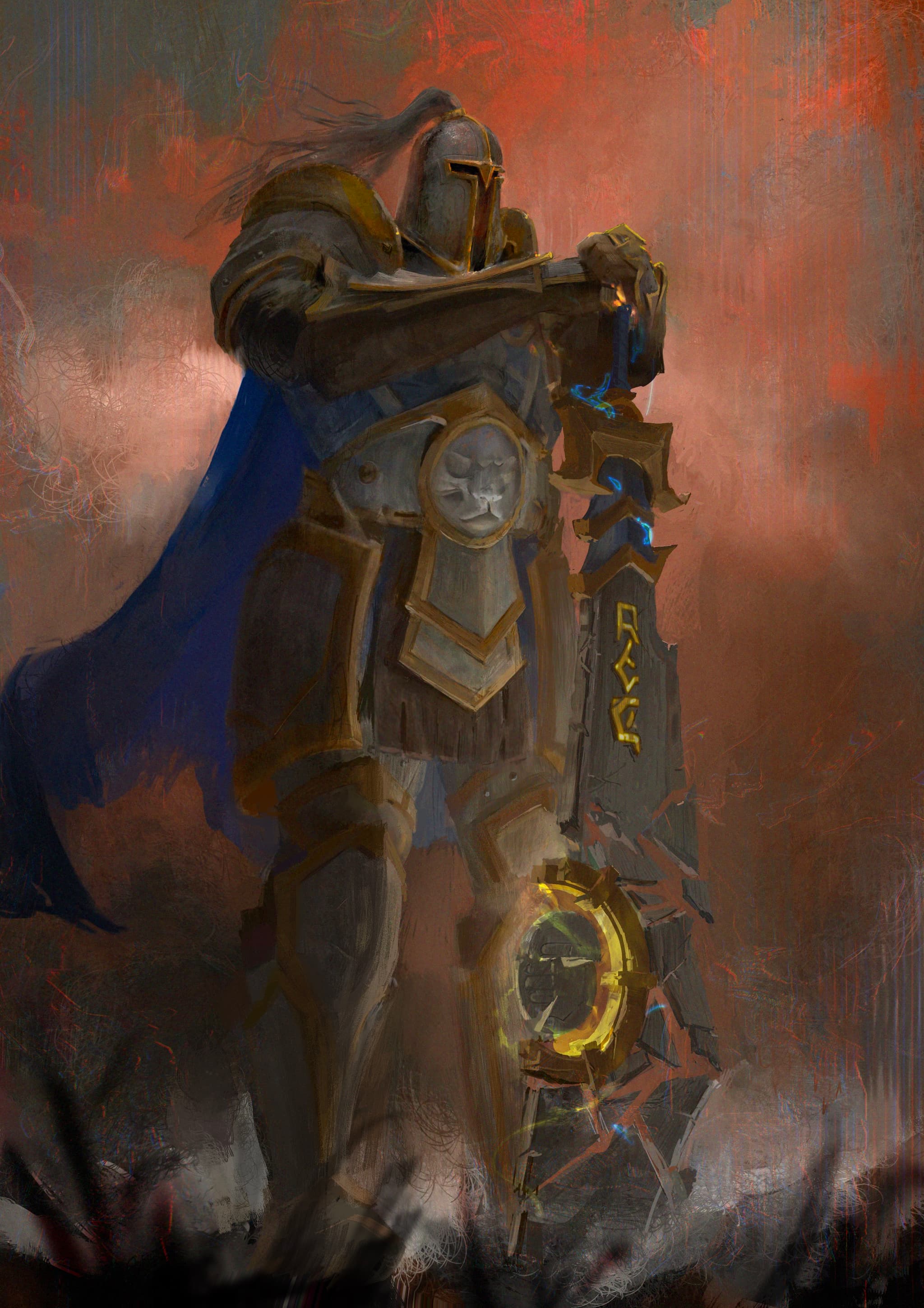 Final Fantasy fan art commission no. 2 — digital illustration by KJ Gallego