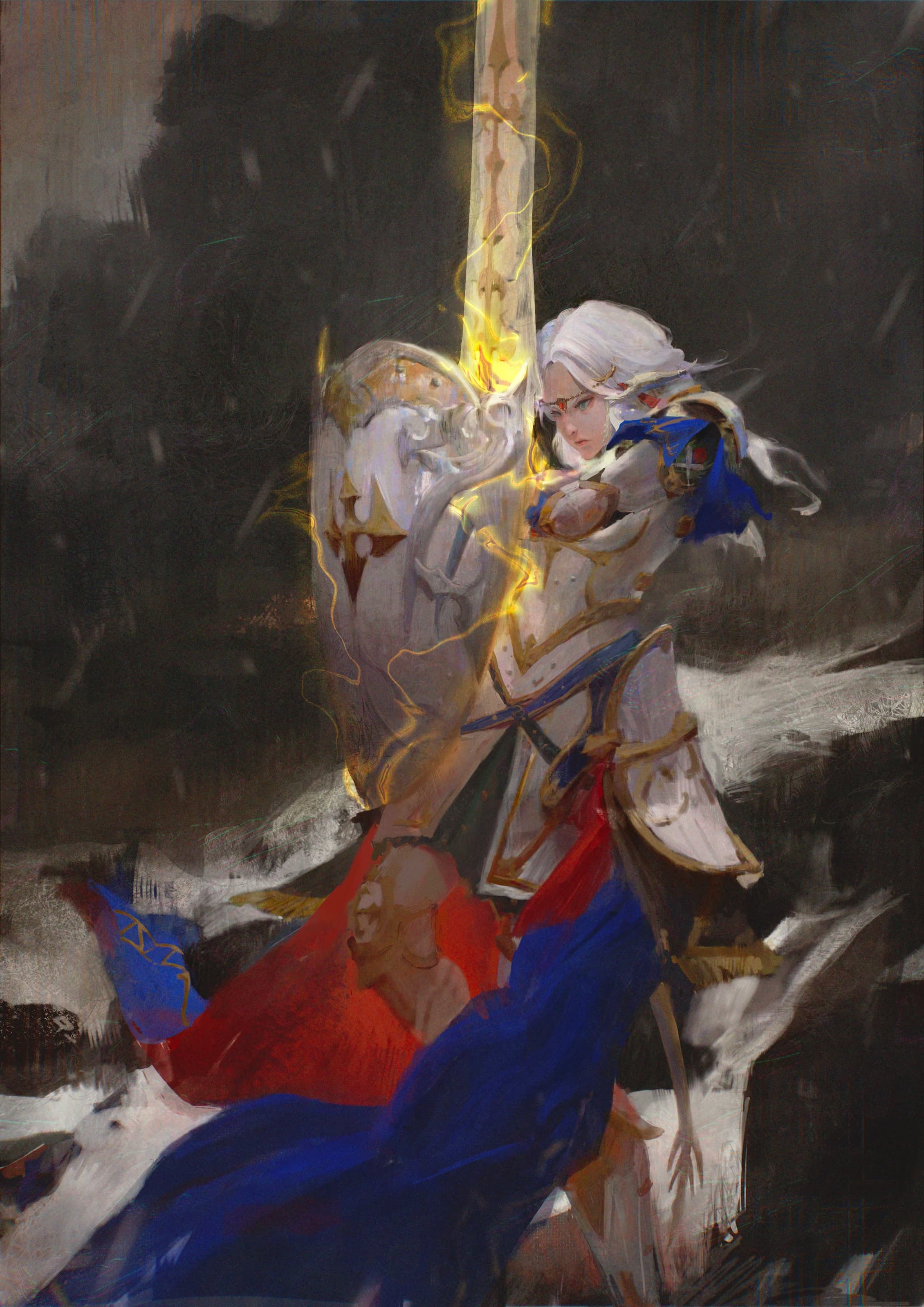 Final Fantasy fan art commission — digital illustration by KJ Gallego
