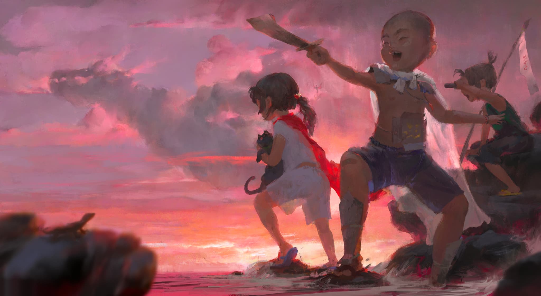 Digital painting — art contest entry, by KJ Gallego