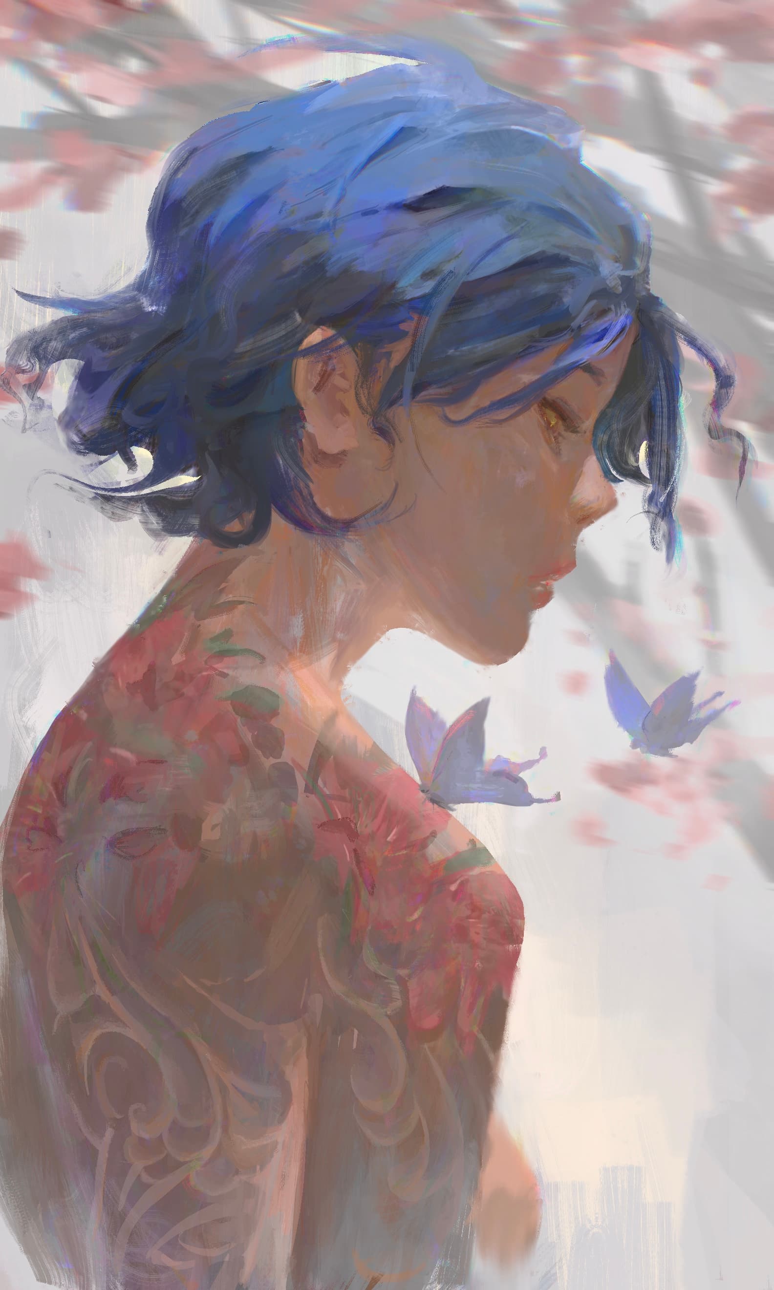 Digital illustration submitted to the Ross Draws art contest, by KJ Gallego