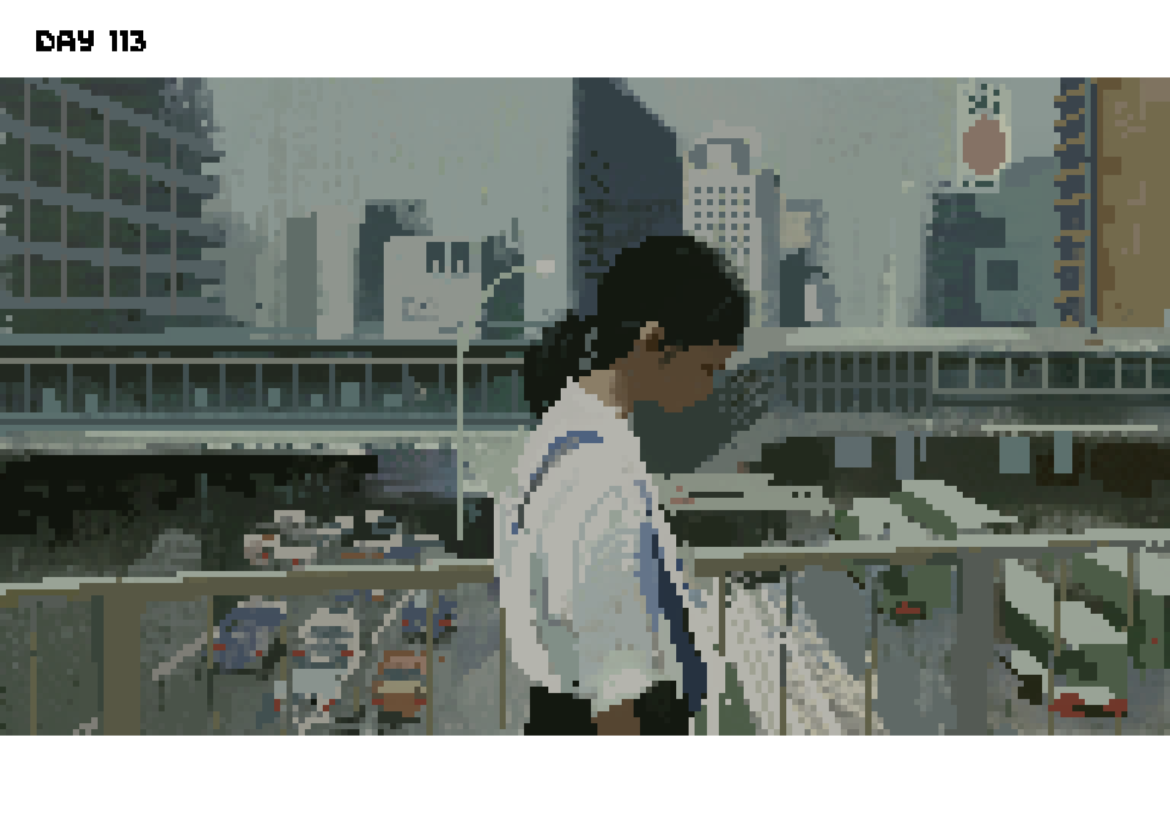 Pixel art sketch no. 34 — April 2024, by KJ Gallego